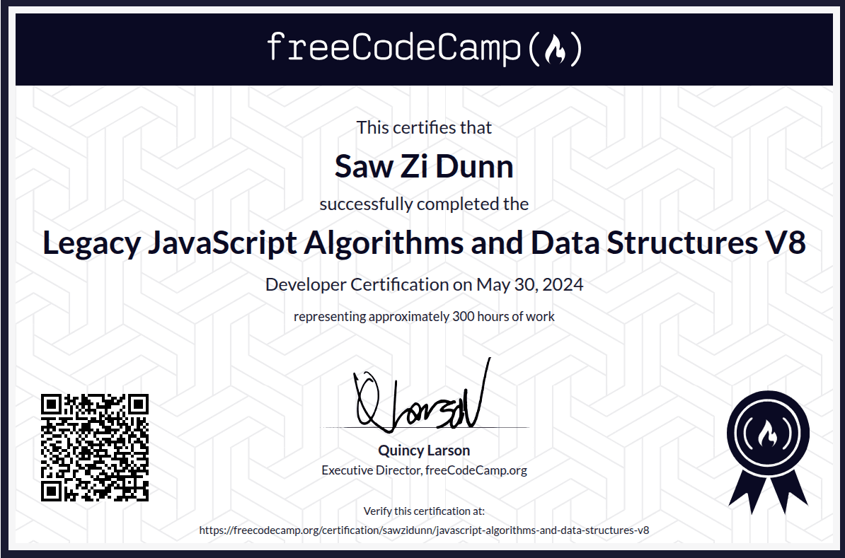 JavaScript Algorithms and Data Structures